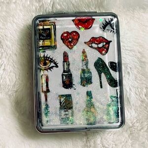 Glittery Makeup and Fashion Double Sided Mirror - New 💄💋
